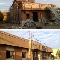نصب اجرنما دوغابی، ترکیبی،سنگ نما