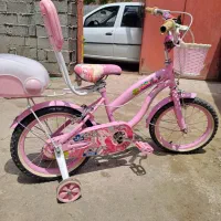 دوچرخه دخترانه صورتی 16