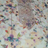 مخور ساتن .پارچه دوخته نشده نو