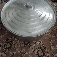 دیگ بزرگ و اجاق ۳ شعله بزرگ