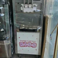 مزه خوشمزه قهوه بستنی دستگاه بستنی چرخ دار ایستاده