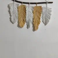 دیوار کوب مکرومه
