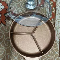 ماهیتابه ۳ خانه نچسب