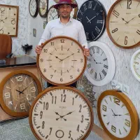 ساعت دیواری گرد جدید سایز ۷۵ و ۶۰