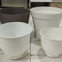 چهار عدد گلدان