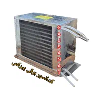 گلابگیر تقطیر کندانسور شیشه ای پیرکس دو ردیفه