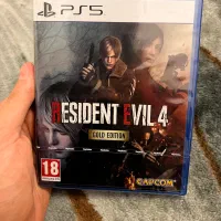Resident evil 4 gold edtion ps5 دیسک پلمپ اکبند