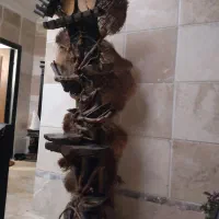 دکوری.  جای پیک‌ از جنس چوب