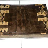 تخته گوشت گردو اند گرین(end grain) 65×45