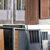 درب ضدسرقتpvcانباری چوبی اتاق+تراس پنجره آلومینیوم