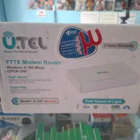 فروش مودم وایرلس فیبرنوری UTEL ۳ سال گارانتی