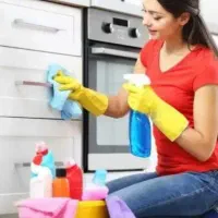 همکار خانم برای کار درنظافت