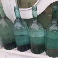 شیشه تنگ   ابغوره   قدیمی