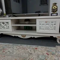 میز تی وی ، ویترین ، آیینه شمعدان