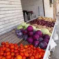 میز میوه فروشی