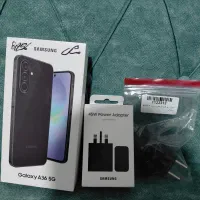 گوشی a36 5g ram8 256GB فقط۳ هفته کار کرده