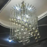 لوستر کریستالی اشکی لوکس