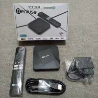 اندروید باکس Beniuse RTX3 در حد نو، گارانتی‌دار