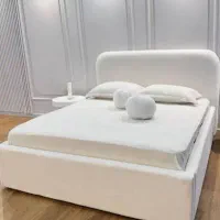 تخت خواب دونفره  در طرح و رنگ دلخواه شما//
