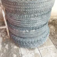 فروش چند تا لاستیک و نوار و تیوپ نیسان برای زاپاس