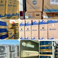 کولر گازی //همراه با لوله و کابل