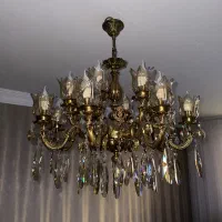لوستر برنز ۱۶ شاخه
