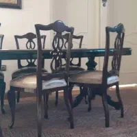 مبلمان ۷ نفره به همراه میزناهار خوری ۸ نفره