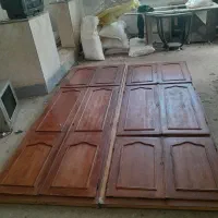کمد دیواری چوبی باچهارچوپ ۲۰۵/۱۸۵ میز تلفن