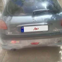 ۲۰۶ مدل ۱۳۸۶موتور و بدنه تعمیری