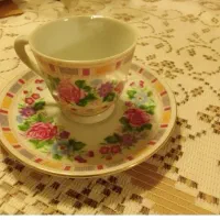 ظروف چینی ترمه کریستال قدیمی انتیک عتیقه