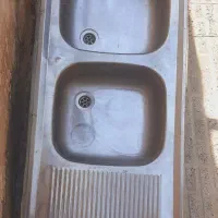 سینک ظرف شویی دو لگن