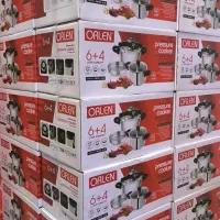 زودپز دوقلو 6و4 ارلن ORLEN فولاد ضد زنگ با کیفیت