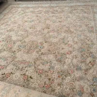 ۲ فرش ۱۲ متری گل برجسته یلدای کویر کاشان