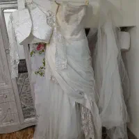 لباس عروس سالم نو بدونه هیچ پارگی قیمت مناسب