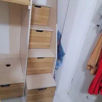 تخت دوطبقه و فایل و شلف