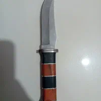 چاقو شکاری کلمبیا usa saber گرگ نشان فولاد اصل