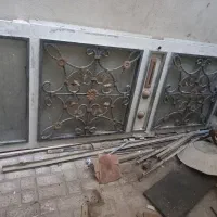درب آهنی ورودی سنگین
