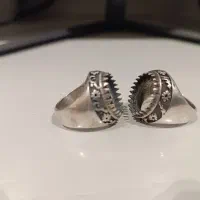 یک جفت رکاب نقره
