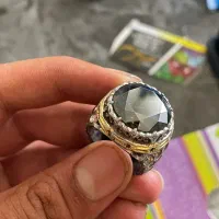 انگشتر نقره موزانایت