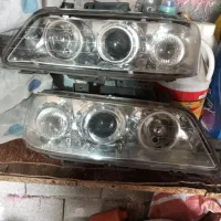 با سلام یک جفت چراغ پژو اس الیکس سالم در حدنو