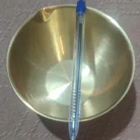 کاسه استیل طلایی