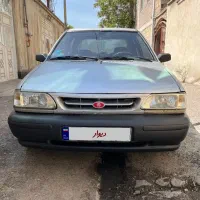 پراید نقره ای مدل 86 دوگانه کارخانه