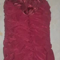 لباس کشی مجلسی زرشکی