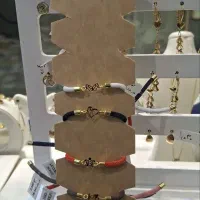 دستبند کنفی  طلا دورین