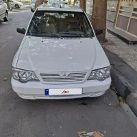 پراید ۱۱۱ سفید مدل آخر ۹۸
