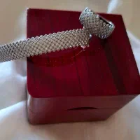 دستبند پرنس النگویی با حلقه نقره با عیار ۹۲۵