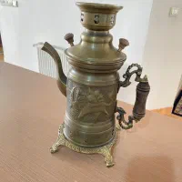 کتری شکاری مدل آنتیک برنجی