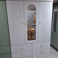 کمد سه درب عرض۱۲۰ دو تیکه