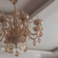 ۲ عدد لوستر کریستال خارجی ۸ شاخه