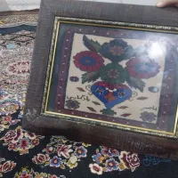 تابلو فرش دستبافت ابریشم‌